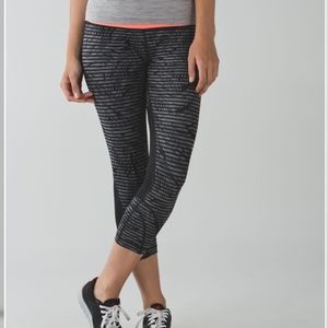 Lululemon run inspire crop ll RARE